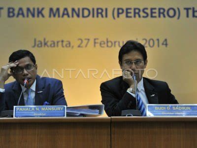 RUPS TAHUNAN BANK MANDIRI ANTARA Foto