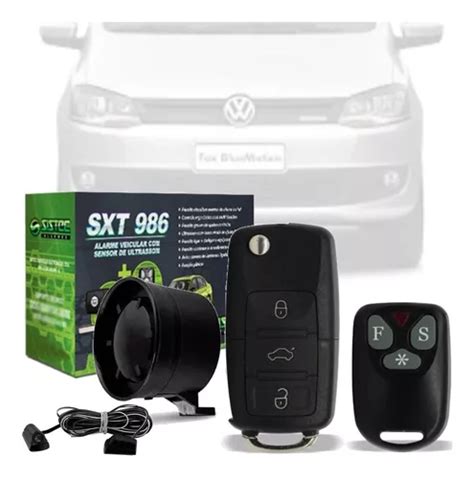 Alarme Chave Canivete Controle Sistec Vw Fox Desconto no Preço