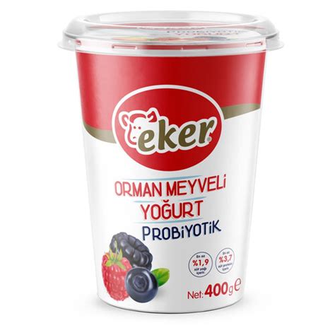 Eker Probiyotik Yo Urt Orman Meyveli Gr Ordu Sanal Market