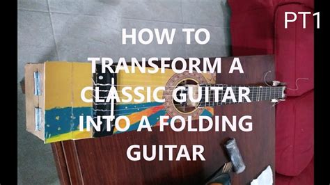 Diy Folding Travel Guitar Pt13 Youtube