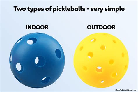 5 Differences Between Indoor Vs Outdoor Pickleball More House