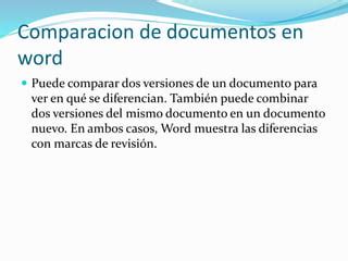 Comparacion De Documentos Ppt