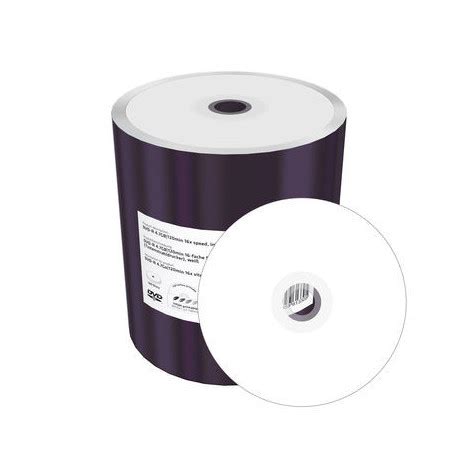 MediaRange DVD R 4 7GB 120min 16x Speed Inkjet FF Printable Shrink