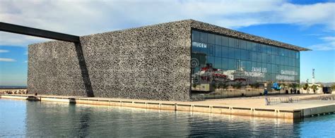 Edificio De MUCEM Museo De Las Civilizaciones De Europa Y El Mediterra