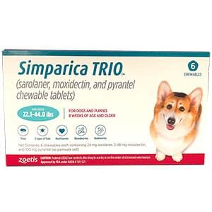 Simparica Trio Chewable Tablets