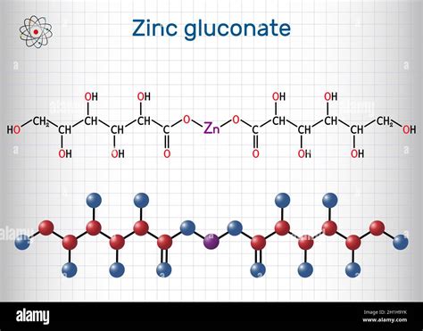 Zinc Gluconate Molecule It Is Ionic Compound Zinc Salt Of Gluconic Acid Trace Mineral