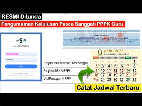 RESMI Pengumuman Kelulusan Pasca Sanggah PPPK Guru Ditunda CATAT Jadwal