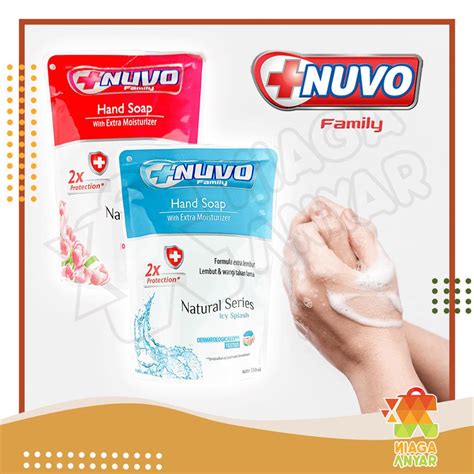 Jual NA NUVO Hand Soap Refill 250 Ml Sabun Cuci Tangan Cair Nuvo