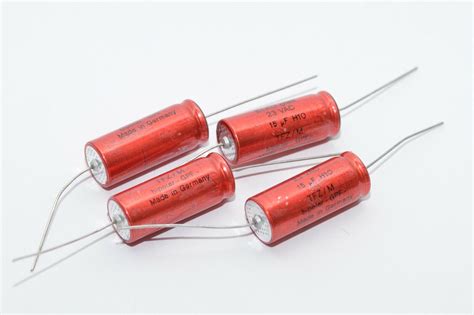 4x Elko Bipolar Capacitor by WEGO Type TFZ M 15 μF 23V Capacitor