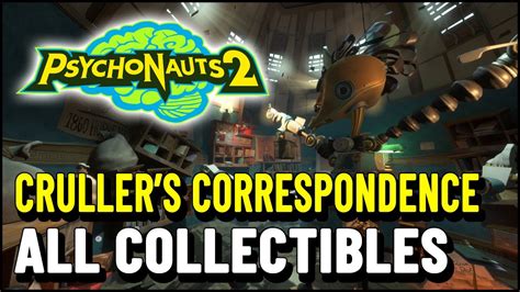 Psychonauts 2 Cruller S Correspondence ALL COLLECTIBLES Figments