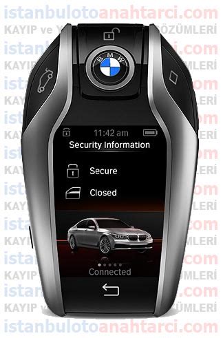 Bmw Ekranl Anahtar Bmw Display Anahtar Bmw Yedek Anahtar Bmw G