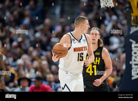 Denver Nuggets Center Nikola Jokic And Utah Jazz Forward Kelly