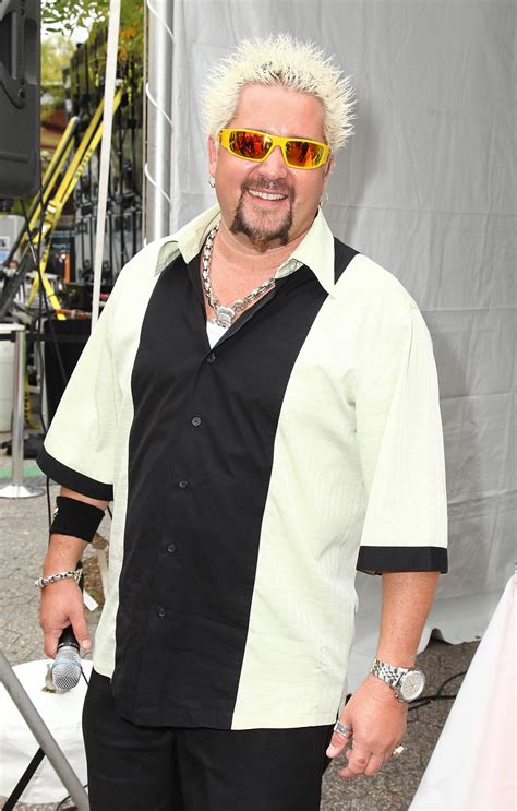 Guy Fieri says his signature bleached-blond hairstyle wasn't his idea