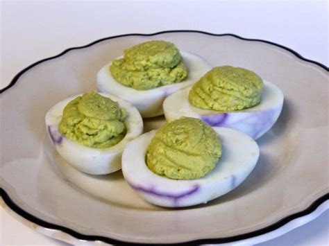 Holy Cannoli Recipes Wasabi Avocado Deviled Eggs