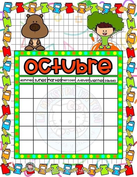 Pin De Rosy En Utilitario Calendario Preescolar Etiquetas