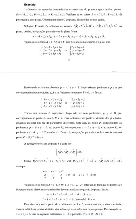 Retas E Planos C Lculo Vetorial E Geometria Anal Tica