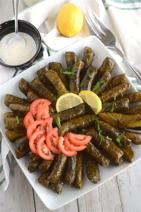 Stuffed Grape Leaves (Warak Enab) | Recipe | Stuffed grape leaves, Grape leaves recipe, Egyptian ...