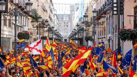 Manifestaci N Contra La Amnist A En Zaragoza Hoy De Noviembre