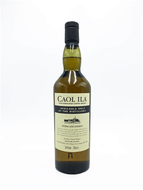 Caol ila Distillery Limited Edition 2007 Cask Strength - SimplyWhisky.sg