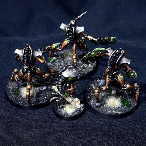 Warhammer 40k Necrons Combat Patrol Set Complete Fully Painted Etsy