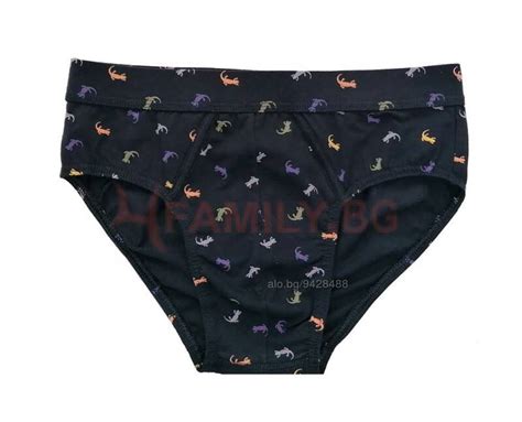 Мъжки слипове с принт, размери M - XL M XL Бельо Мъжко тъмносин, сив ...