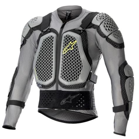 Alpinestars Bionic Action V2 Protection Jacket Grey Black Yellow