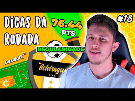 Cartola Fc Dicas Rodada Regularidade Tudo Youtube