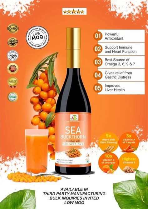 Red Sea Buckthorn Herbal Juice Packaging Type Bottle At Rs 172 Bottle