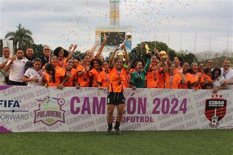 Cibao FC se llevó el título del TNC Prejuvenil Femenino 2023 2024