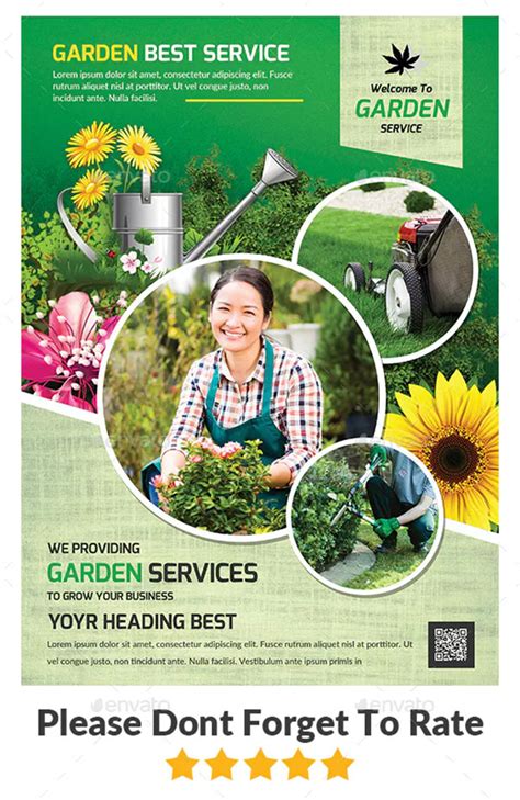 61 Garden Flyer Templates Free Premium Psd Id Vector Ai Downloads