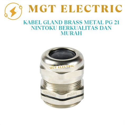 Jual Cable Gland Brass Pg Nintoku Kabel Gland Brass Pg Nintoku