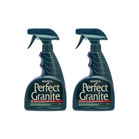 Hopes Perfect Granite And Marble Countertop Cleaner Stain Remover And Polish Streak Free