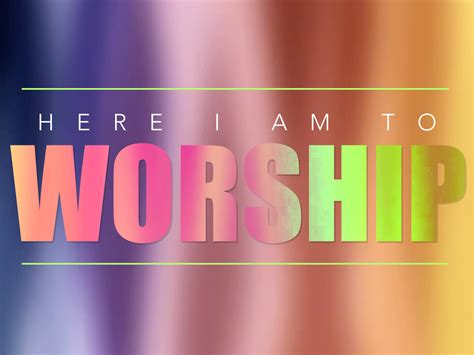 Here I Am To Worship | WorshipTeam.tv | Song Tracks | WorshipHouse Kids