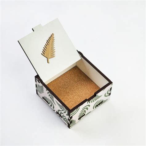 Fern Trinket Box Gift Shop Glenfield Souvenirs Kiwiana Gifts