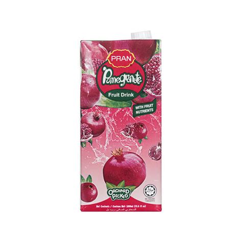 Pran Pomegranate Fruit Drink 1l Zalabt