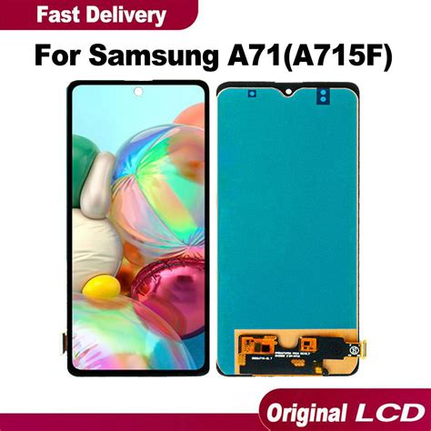 Samsung Galaxy A71 A715 A715F A715FD LCD Display Touch Screen Replacem