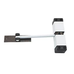 Surface-Mounted Door Closer White | Surface Mounted Closers | Screwfix.com