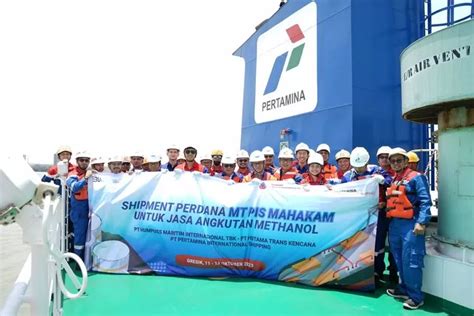 Pertamina Operasikan Kapal Tanker Baru Angkut Petrokimia Methanol Ke