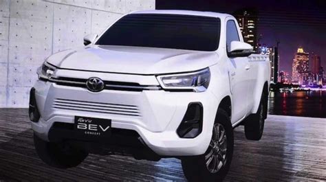 Toyota Unveils All Electric Hilux Revo Concept