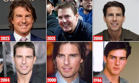 Tom Cruise Through The Years