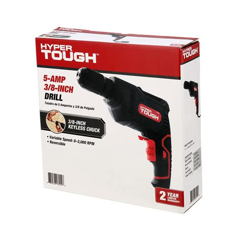 Hyper Tough 50amp 120 Volts 38 Inch Electric Drill