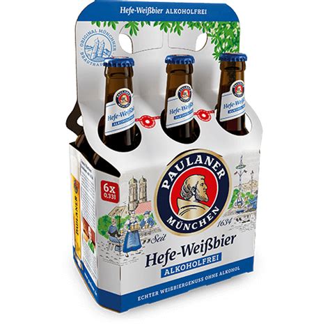 Hefe Wei Bier Alkoholfrei Paulaner Brauerei M Nchen