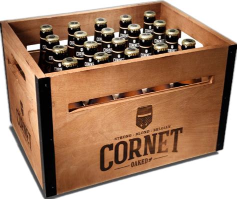 Cornet Houten Krat Flessen Speciaalbier Biernet Nl