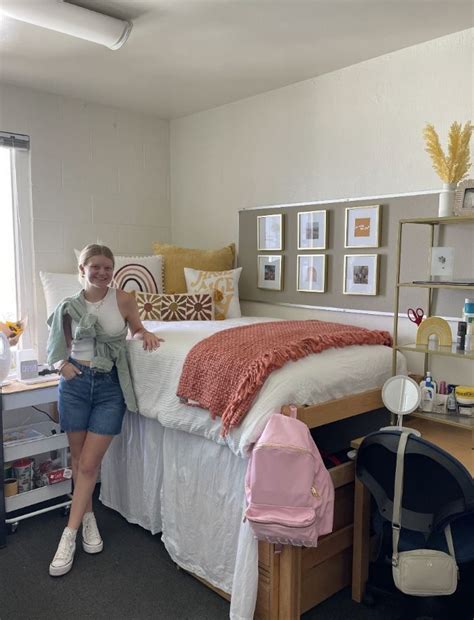 22 College Dorm Room Ideas For Lofted Beds Cassidy Lucille In 2024