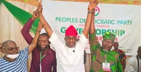 Ex Atikus Spokesperson Sowunmi Wins Pdp Guber Ticket In Ogun