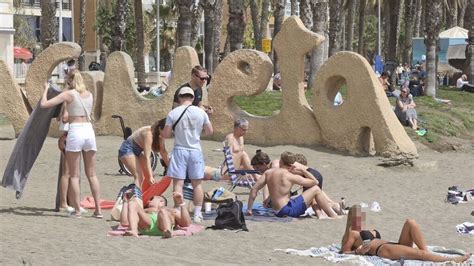 Málaga registra 33 5 grados y marca un récord histórico de temperaturas