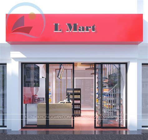 Thiết kế cửa hàng tự chọn L Mart 15m2 - Nhật Bản - Thiết kế nhà sách ...