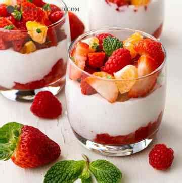 Haupia Pudding with Fruit Layers - A Meal In Mind