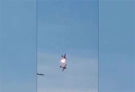 Video Piloto Muere Tras Choque De Dos Aviones De Fuerza Aérea De