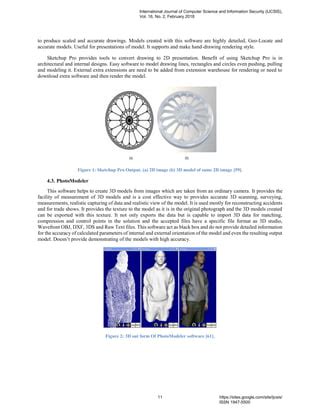 Inspection Of D Modeling Techniques For Digitization Pdf